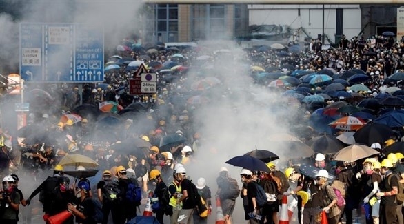 محتجو هونغ كونغ يخططون لاعتصامات في مراكز التسوق