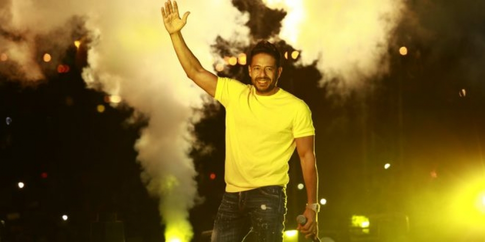  كيف استفز محمد حماقي أحلام خلال حفله في مصر