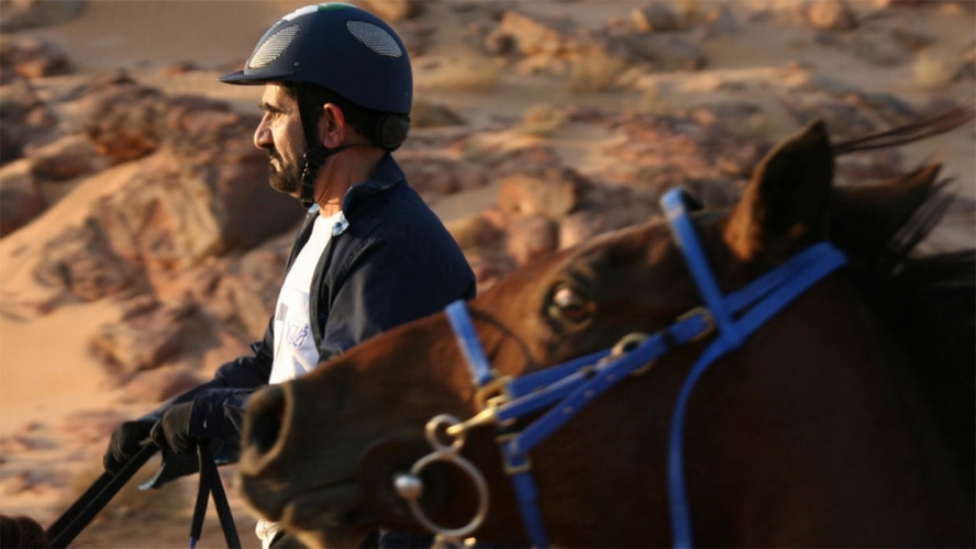  محمد بن راشد يتغيب عن جلسة محكمة ليشتري حصان بـ 4.4 مليون دولار