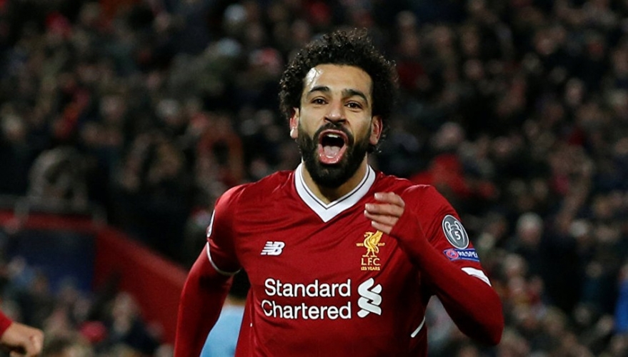 الفرعون صلاح يتدرب 