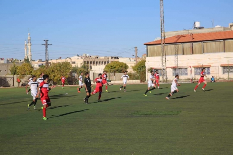 فوز النبك على الشعلة 2-0 ضمن تصفيات دوري الدرجة الأولى لكرة القدم.