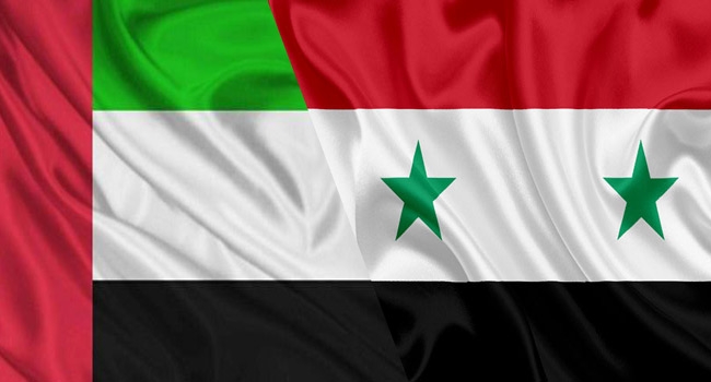  بطلب من دمشق الإمارات توقف سوريا 