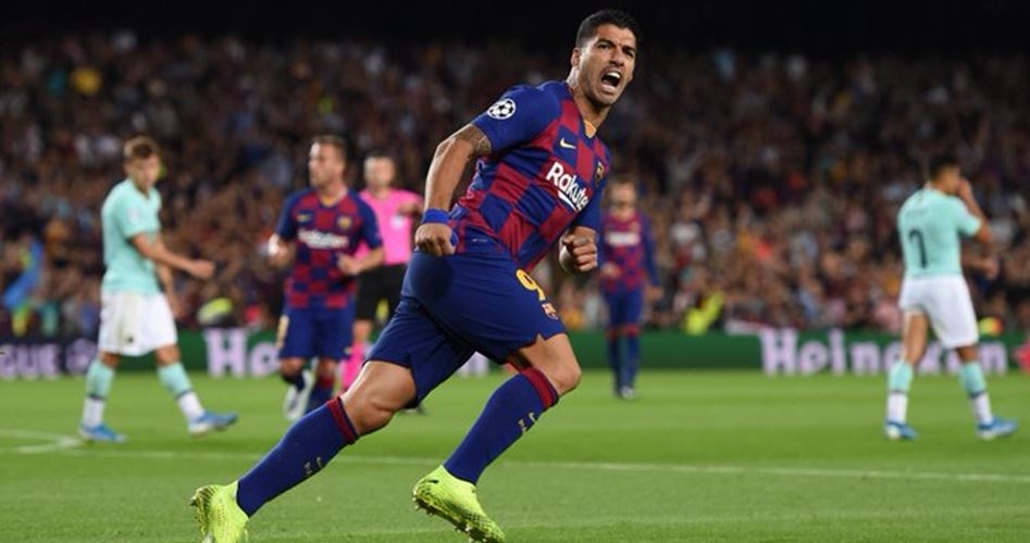 برشلونة يتغلب على إنتر ميلان في دوري أبطال أوروبا