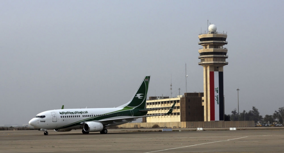 مطار بغداد يعلق رحلاته الجوية