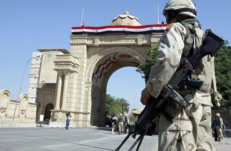 صواريخ مجهولة المصدر تسقط قرب السفارة الامريكية في بغداد
