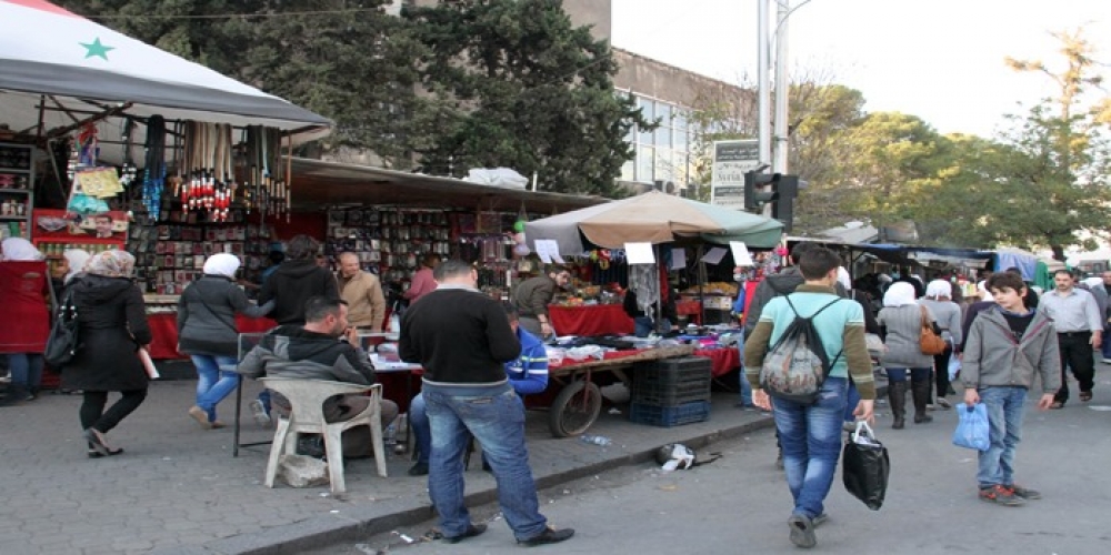 تنظيم 48402 ضبط لإشغالات الأرصفة في محافظة دمشق