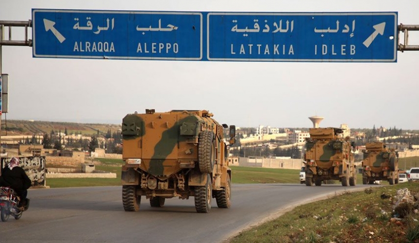 السيطرة على قرية النيرب شمال الطريق الدولي حلب اللاذقية
