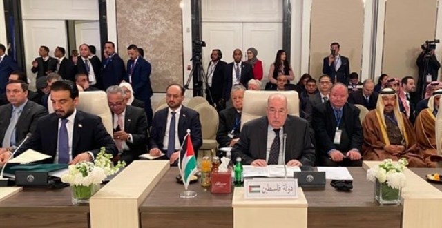 رئيس المجلس الوطني الفلسطيني يطالب العرب بمضاعفة جهودهم لإفشال 