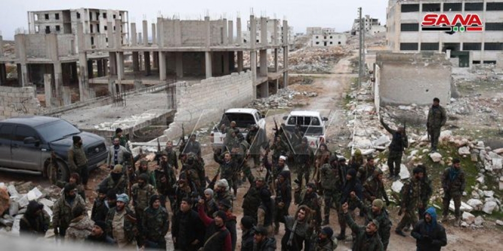 وحدات الجيش تحرر خان العسل والراشدين 4 غرب حلب وتحبط هجوماً لإرهابيي   