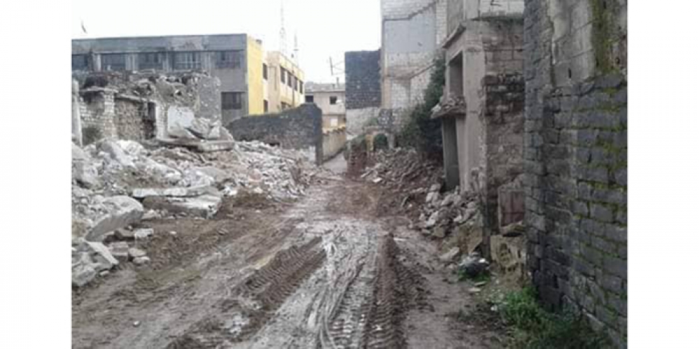 الأبنية والبيوت الأثرية في حمص القديمة آيلة للسقوط