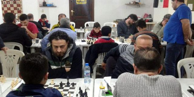  بطولة الجمهورية بالشطرنج للرجال مستمرة وبمنافسة عالية