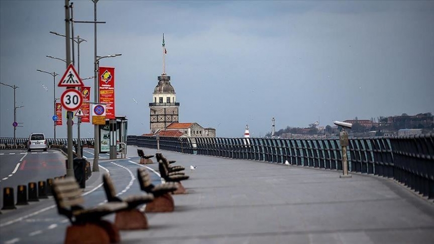 قرار حظر التجول يدخل حيز التنفيذ في 31 ولاية تركية بينها أنقرة وإسطنبول