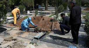 اكتشاف أثري خلال حفر قبر عميق لمتوفى بفيروس بكورونا   