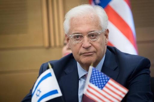 السفير الأمريكي في كيان العدو: لن تقوم الدولة الفلسطينية إلا عندما يتحول الفلسطينيون إلى كنديين