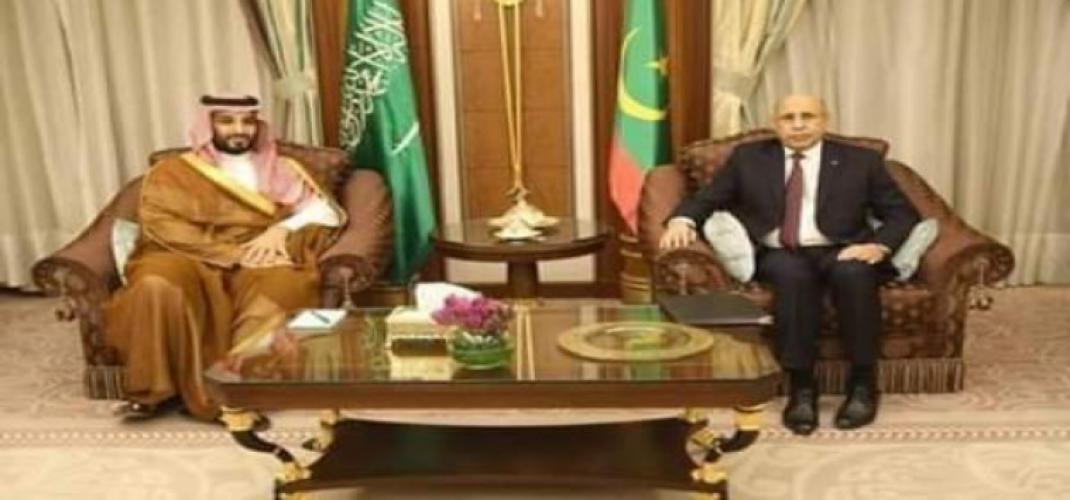  ابن سلمان يعرض على الرئيس الموريتاني التواصل مع 