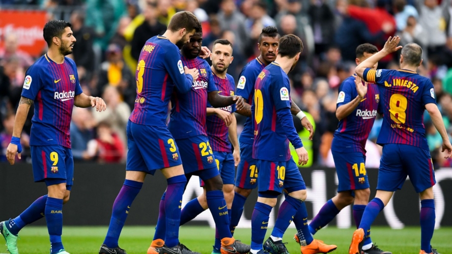 الكشف عن إصابة 5 لاعبين من برشلونة بكورونا