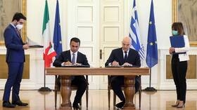 اليونان وإيطاليا توقعان اتفاقا حول الحدود البحرية   