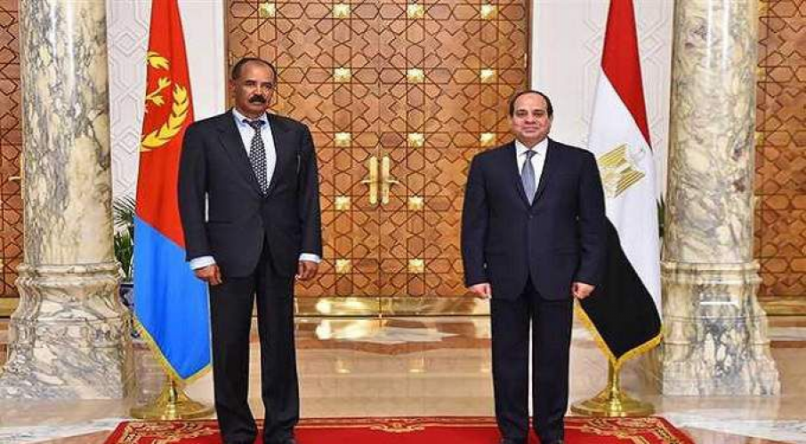 السيسي يستقبل رئيس إريتريا اليوم