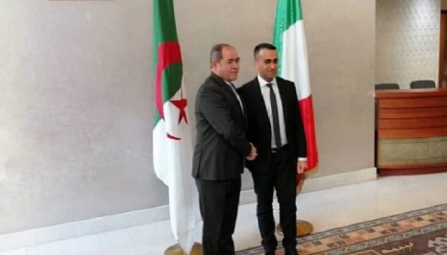 لقاء إيطالي جزائري مُفاجئ، يبحث تطورات الأزمة الليبية