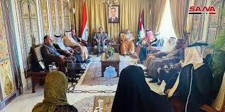 وفد من عشائر الأردن يزور سفارة سورية: قانون قيصر مصيره الفشل   