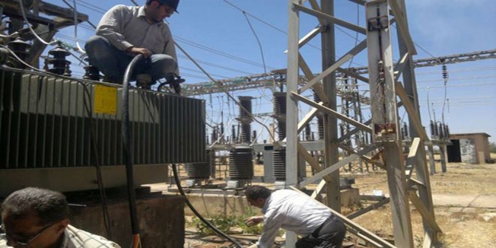 للصيانة.. قطع الكهرباء عن كامل مدينة درعا