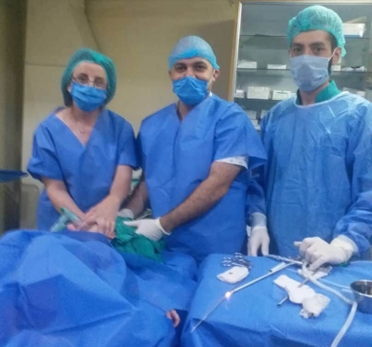 إنقاذ حياة 3 اطفال في مشفى مصياف الوطني بعد بلع أجسام غريبة