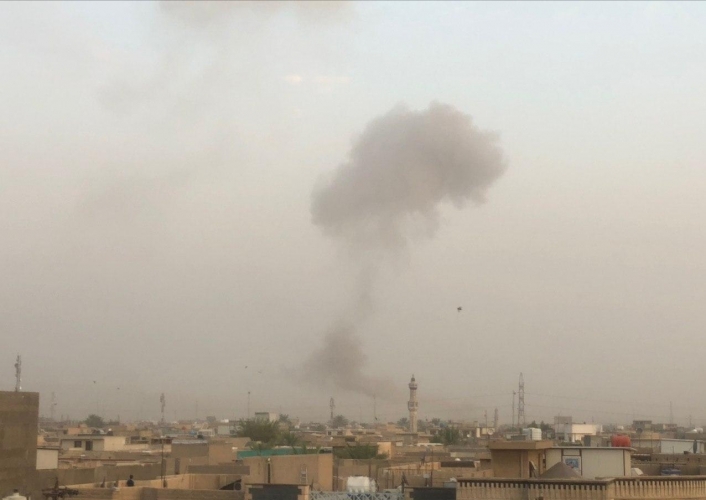 انفجارات تهز العاصمة العراقية بغداد