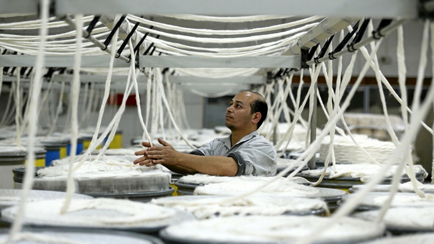 مصر تفتتح أكبر مصنع غزل في العالم عام 2021