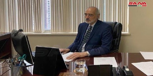 الجعفري: من يسقط في امتحان القانون الدولي لا يمكن أن يكون له أي مصداقية في الامتحان الإنساني