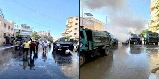 محافظة حلب تبدأ حملة تعقيم وتنظيف لشوارع المدينة