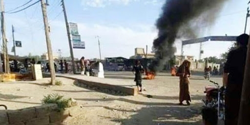 اتساع رقعة المظاهرات الاحتجاجية بريف دير الزور للمطالبة بطرد ميليشيا (قسد) والاحتلال الأمريكي
