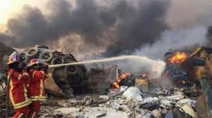 الطوارئ الروسية ترسل خمس طائرات إلى بيروت للمساعدة في إزالة آثار انفجار المرفأ