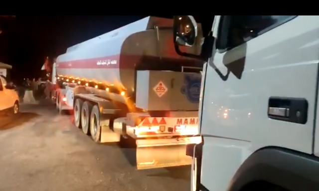مساعدات نفطية عراقية في طريقها إلى بيروت