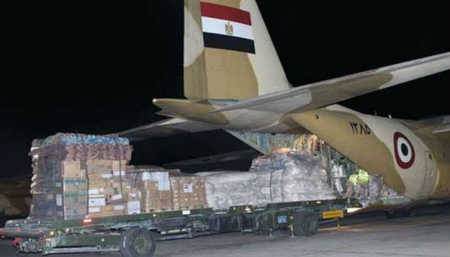 مصر ترسل مساعدات إنسانية إلى السودان
