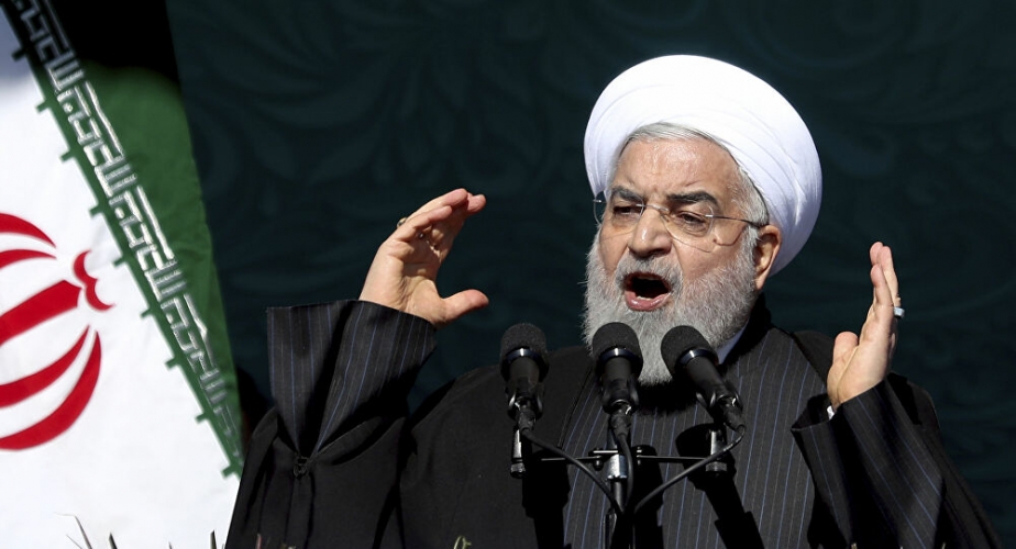 روحاني يحذر الإمارات من السماح لإسرائيل بأن يكون لها موطئ قدم بالمنطقة