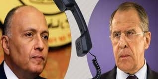 لافروف ونظيره المصري: حل الأزمة في سورية بما يضمن وحدتها واحترام سيادتها بشكل صارم