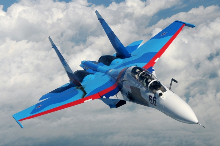 تحطّم طائرة حربية روسية شمال غرب موسكو