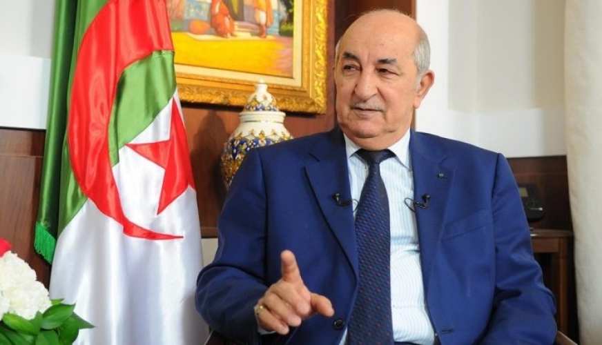 الرئيس الجزائري: سياستنا هي عدم التدخل في الشؤون الداخلية للبلدان، ونؤكد دعمنا للشعب الفلسطيني وقضيته