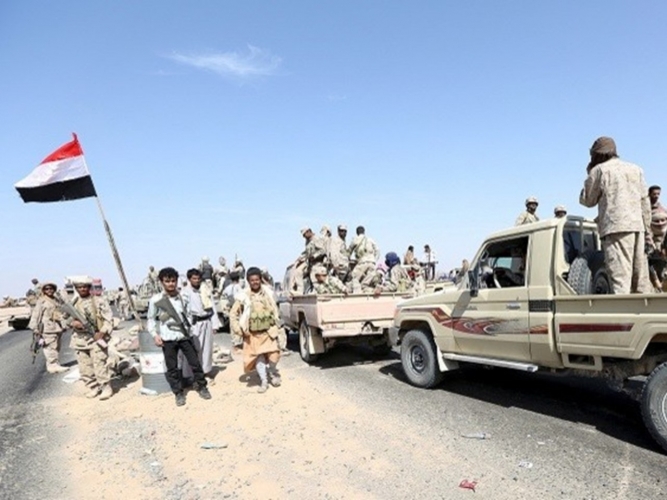 قوات الحكومة اليمنية تعلن تقدمها في المعارك مع الحوثيين، غربي مأرب