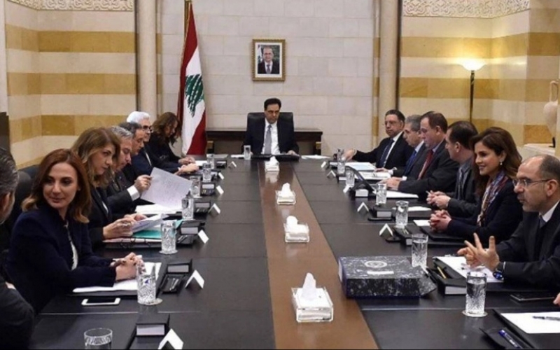 الحكومة اللبنانية تعترض على قرار تشكيل الوفد المختص بمفاوضات ترسيم الحدود
