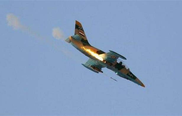 الطيران الحربي يستهدف مواقع استراتيجية للمسلحين بريف إدلب، ويقضي على العشرات منهم