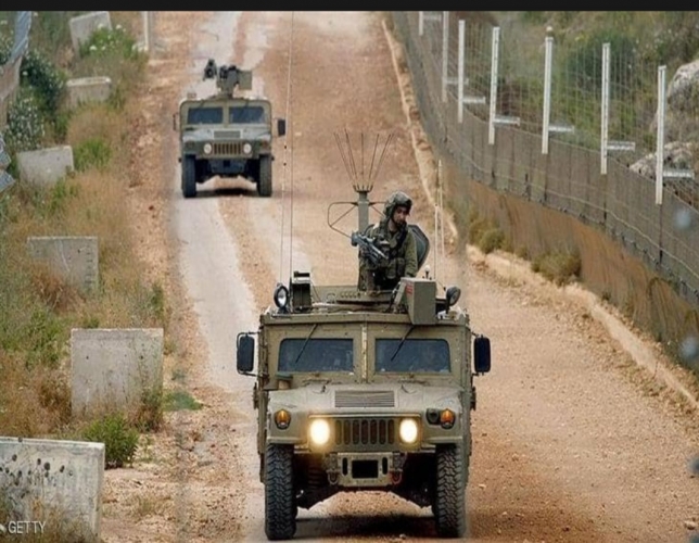 دورية إسرائيلية تخترق الخط الحدودي مع لبنان
