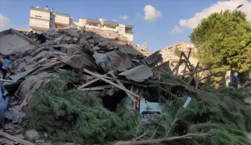 زلزال بقوة 6.6 درجات مركزه بحر إيجة ضرب غربي تركيا