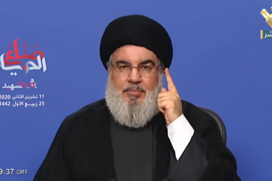 في إشارة الى آخر أيام ترامب .. السيد نصر الله “هناك الكثير من الجهات تتحدث عن قلق من الشهرين المقبلين