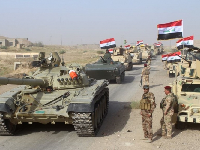 تحرك عسكري عراقي باتجاه الحدود السورية