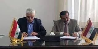سوريا والعراق توقعان اتفاقية تعاون مشترك، في مجال الخطوط الحديدية