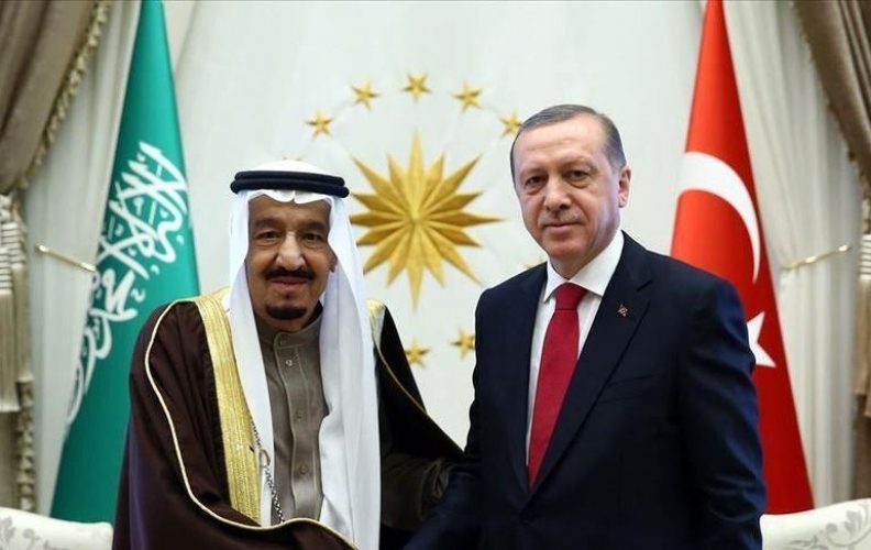 الكشف عن فحوى اتصال الملك سلمان بأردوغان أمس الجمعة.