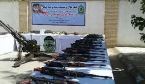 الحرس الثوري يضبط شحنة اسلحة كبيرة شمال غرب إيران