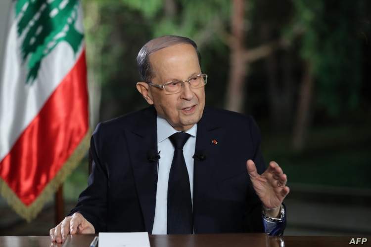 عون يستقبل وفض التفاوض لترسيم الحدود البحرية
