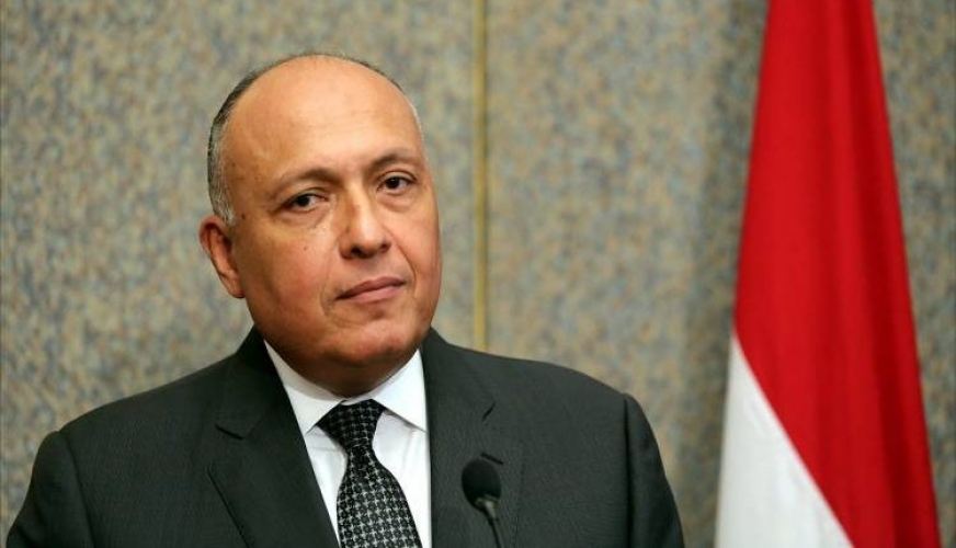 وزير الخارجية المصري يجري اتصالاً مع نظيره في حكومة الوفاق